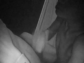 Fellatio job in the gay sauna
