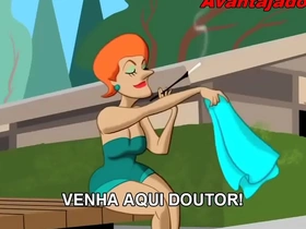 Porno gay em desenho com o treinador puto