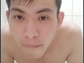 台灣騷男-何品霖 台灣淫蕩騷男孩 吃自己的精子