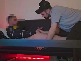 Straight guy from dating app lets me suck him