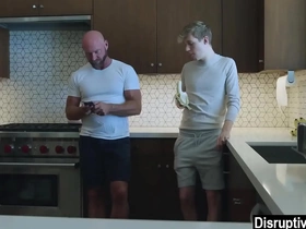 Young gay boy is in love with his step daddy