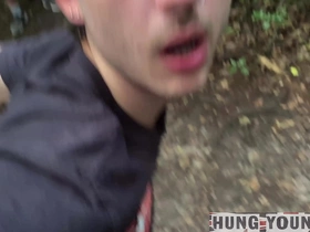 3 young n sleazy uk lads fuck strangers